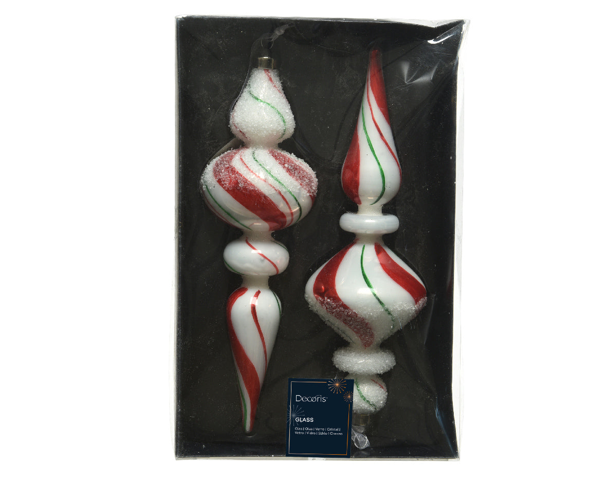 Χριστουγεννιάτικο Διακοσμητικό 24 εκ. ύψος (set 2 τεμαχίων)