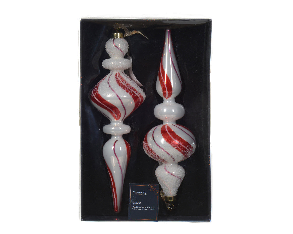 Χριστουγεννιάτικο Διακοσμητικό 24 εκ. ύψος (set 2 τεμαχίων)