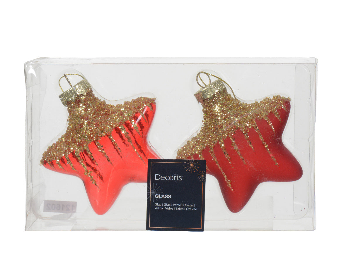 Χριστουγεννιάτικo αστέρι (set 2 τεμαχίων)