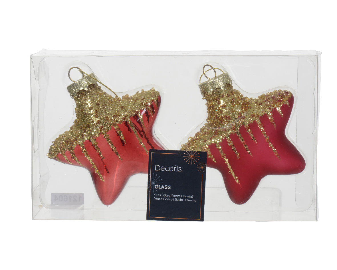 Χριστουγεννιάτικo αστέρι (set 2 τεμαχίων)