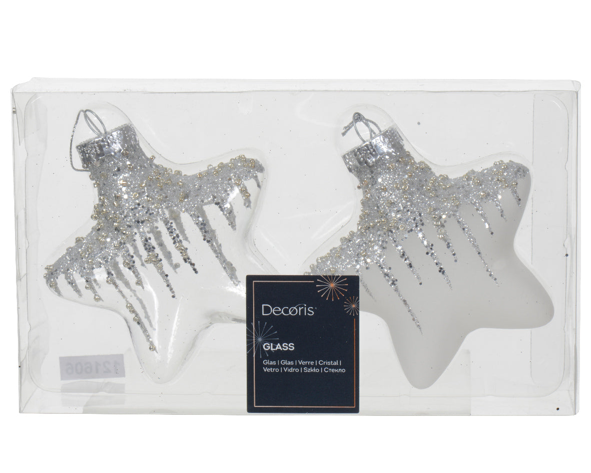 Χριστουγεννιάτικo αστέρι (set 2 τεμαχίων)