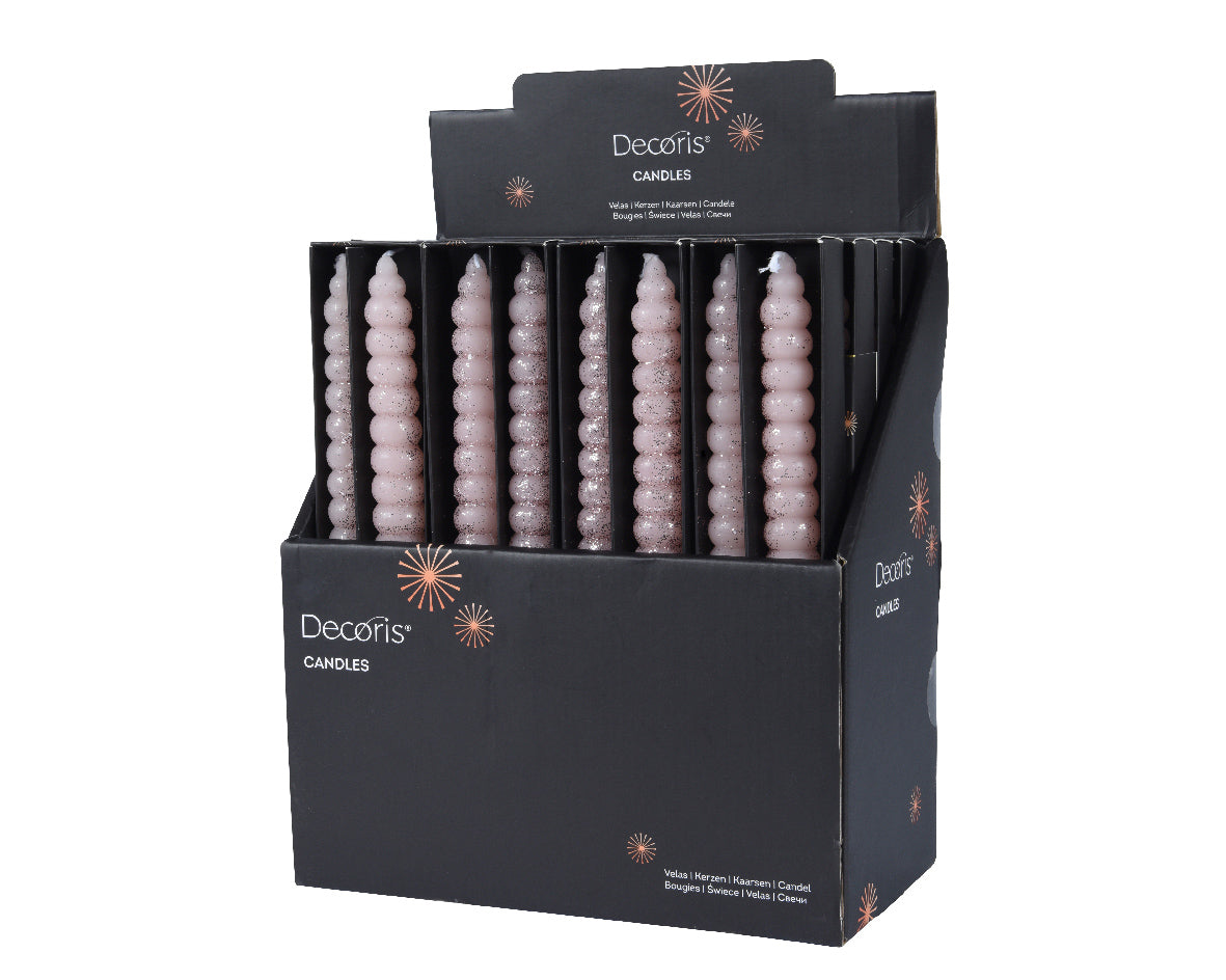 Διακοσμητικό κερί κηροπηγίου set/2 τμχ