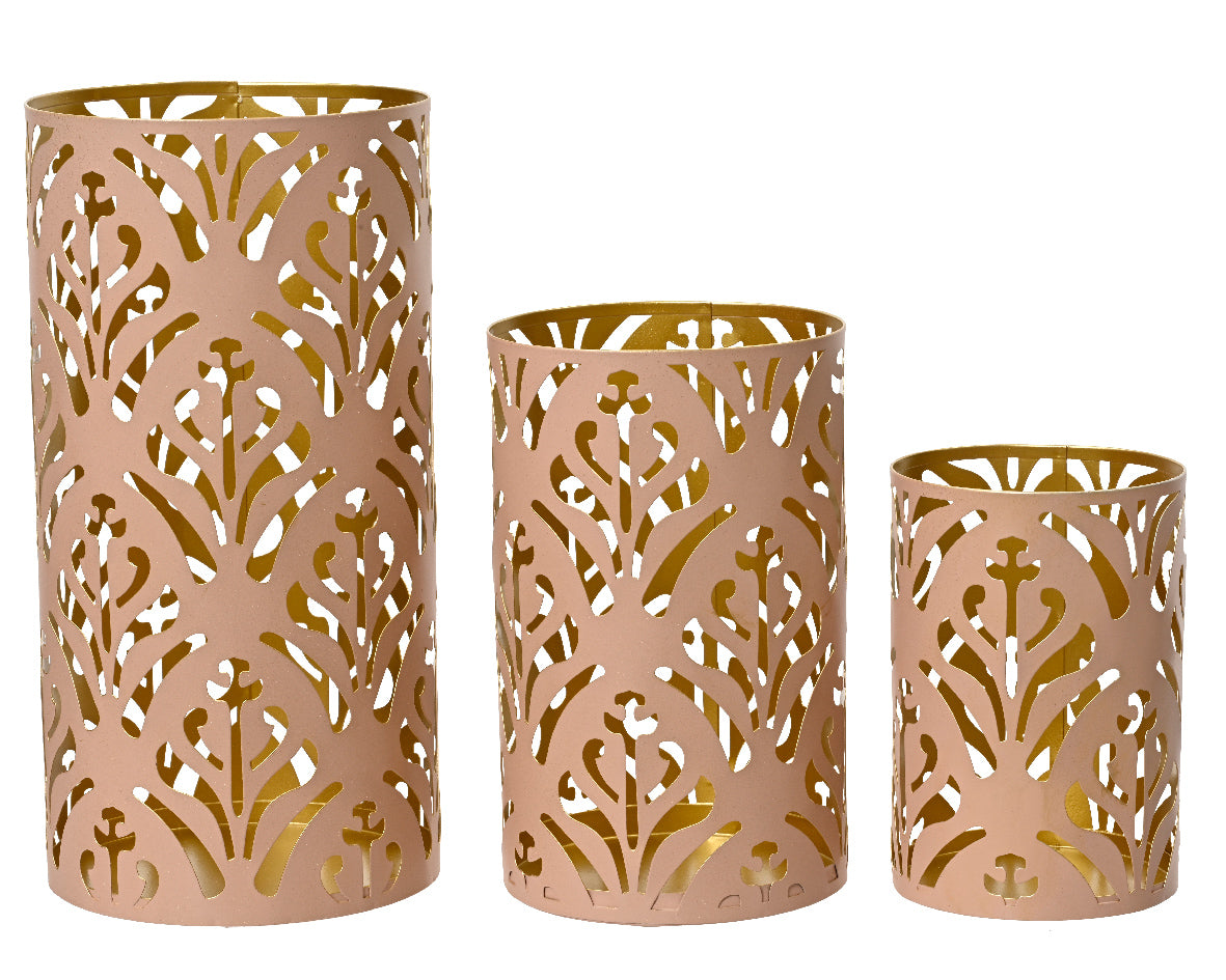 Διακοσμητικές βάσεις για κερί Sparkling Rose