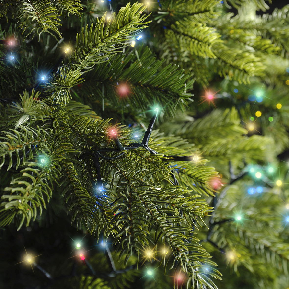 Πολύχρωμο φωτάκι σειρά, 750 LED, 1600 εκ. μήκος, με 8 Προγράμματα