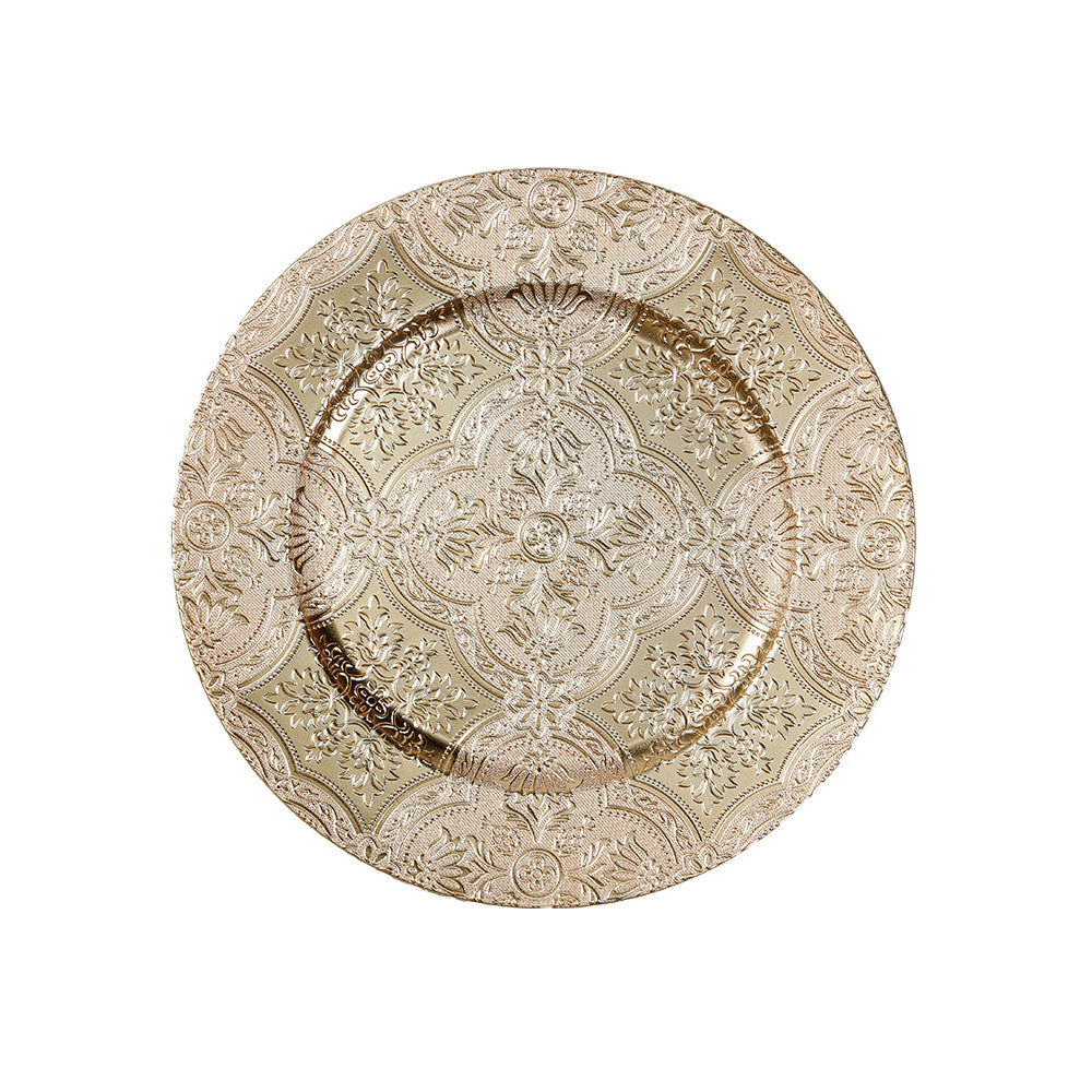 Χρυσό διακοσμητικό πιάτο 33 εκ.