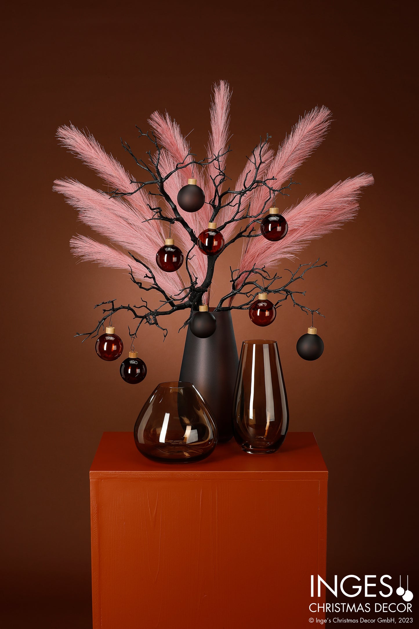 Γυάλινο βάζο 30,5 cm