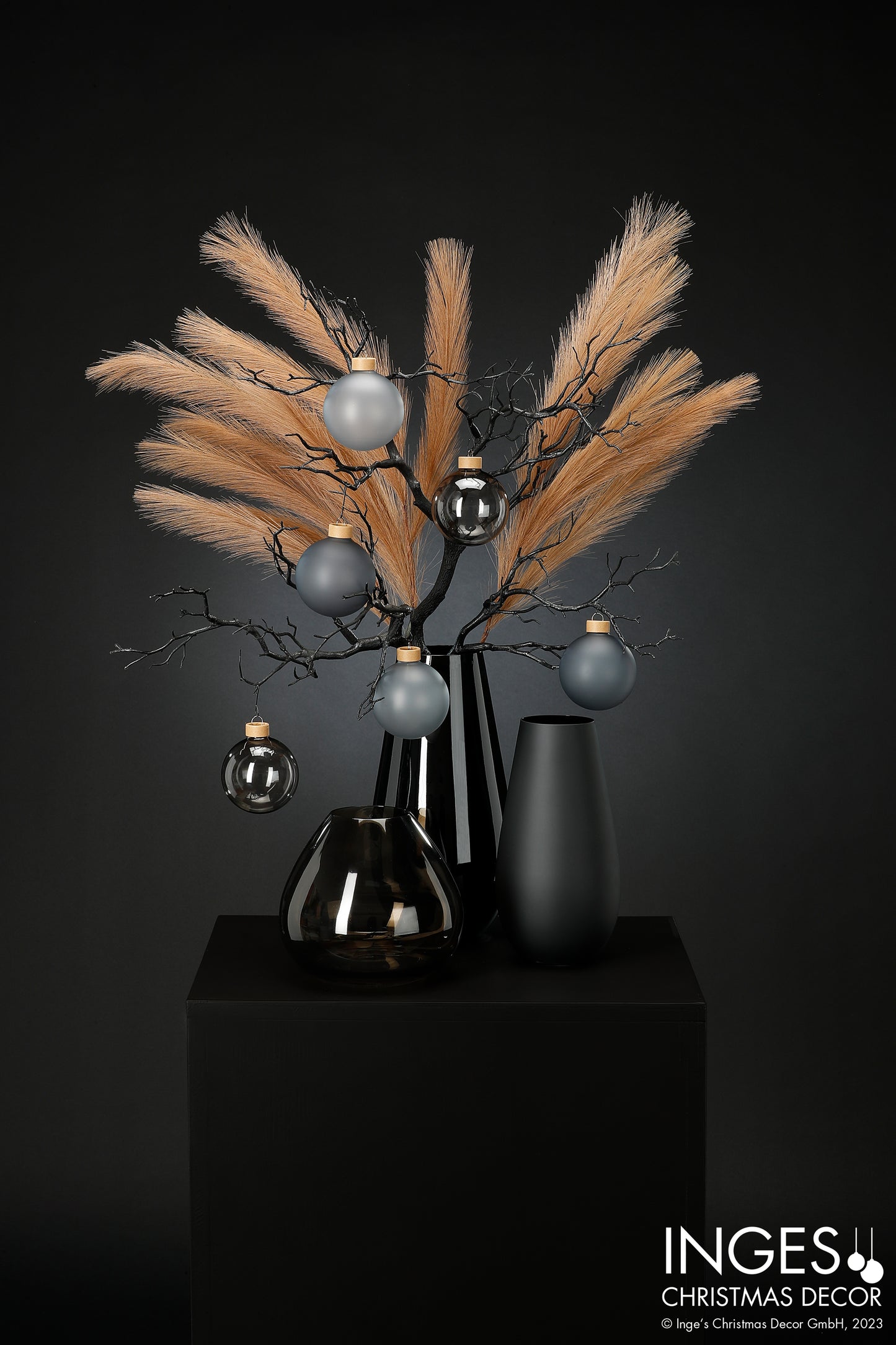 Γυάλινο βάζο 30,5 cm