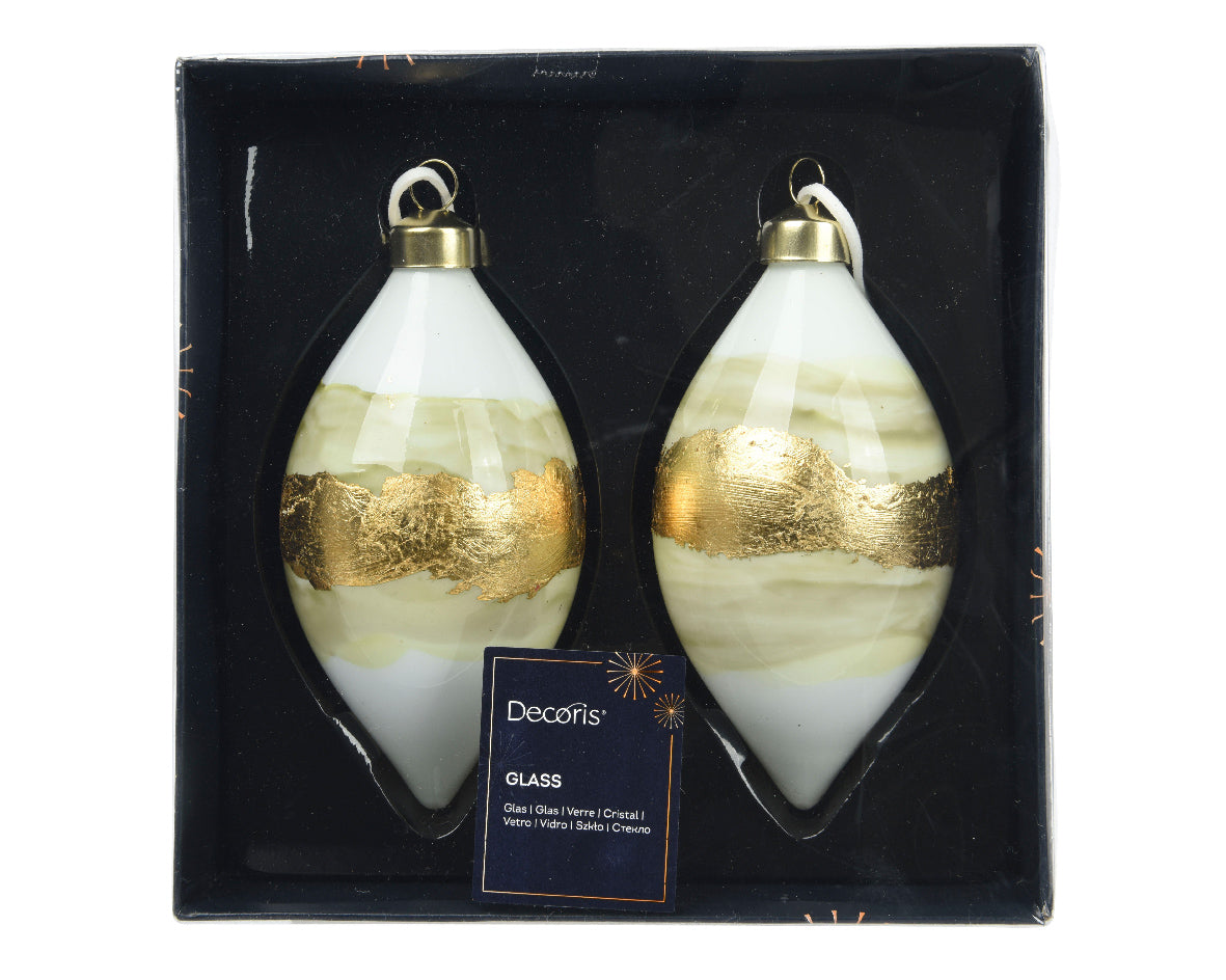 Χριστουγεννιάτικο Διακοσμητικό 10 εκ. (set 2 τεμαχίων)