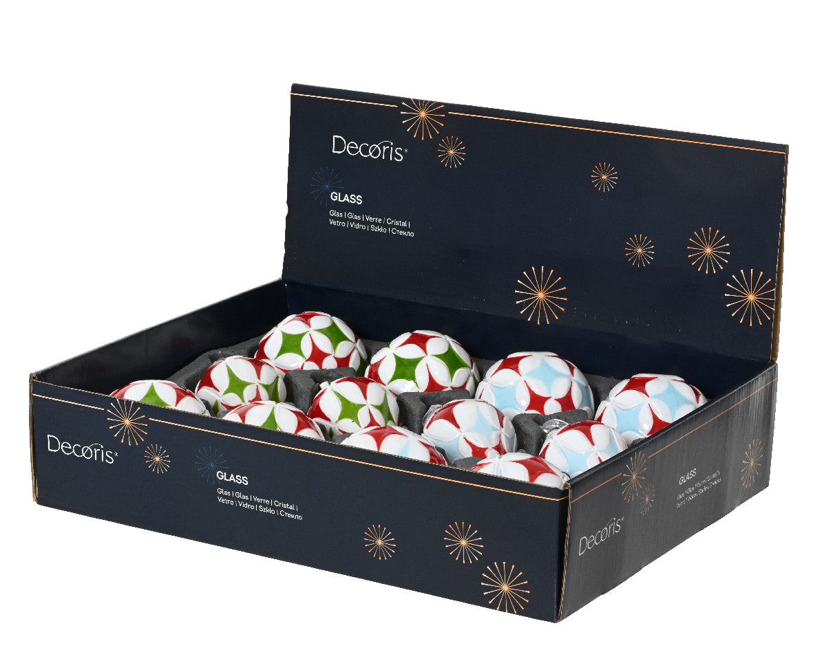 Set Χριστουγεννιάτικων Διακοσμητικών 8 εκ. ύψος (set 3 τεμαχίων)