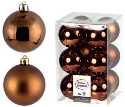 Χάλκινη (cooper) μπάλα 6 εκ. (set 12 τεμαχίων)