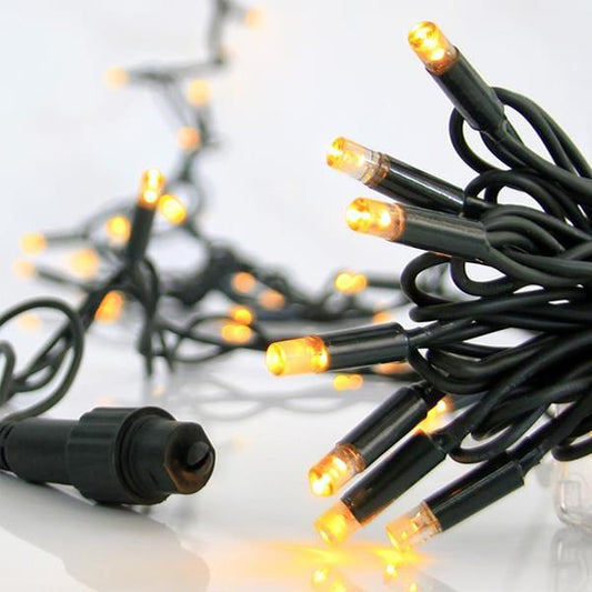ΣΕΙΡΑ, 100 LED 5MM, 230V, ΠΡΑΣΙΝΟ ΚΑΛΩΔΙΟ, ΚΑΟΥΤΣΟΥΚ, ΘΕΡΜΑ ΛΕΥΚΑ LED