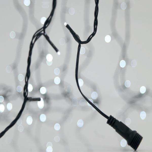 ΣΕΙΡΑ, 300 LED 3MM, 31V, ΜΕ ΜΕΤΑΣΧΗΜΑΤΙΣΤΗ, ΠΡΑΣΙΝΟ ΚΑΛΩΔΙΟ, ΛΕΥΚΟ LED,